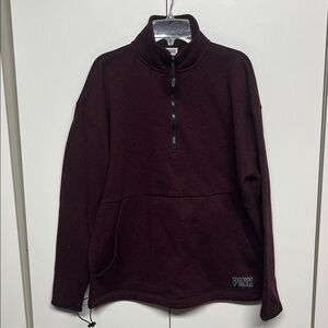 PINK Victoria's Secret Maroon Pullover